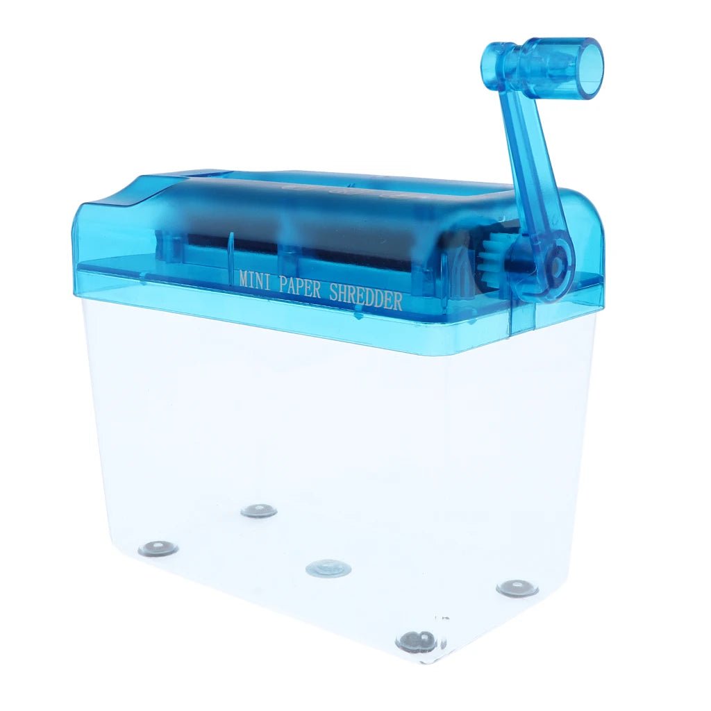 Mini Manual Paper Shredder A6 Office Document Manual Hand Cut Paper Shredder Portable Cutting Machine Tools