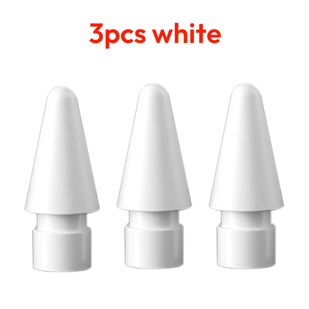 Replacement Tips for Apple Pencil 1st/2nd Gen IPencil Nibs No Wear Out Upgraded for iPad Pro Pencil 2/1 Gen 애플펜슬 펜촉