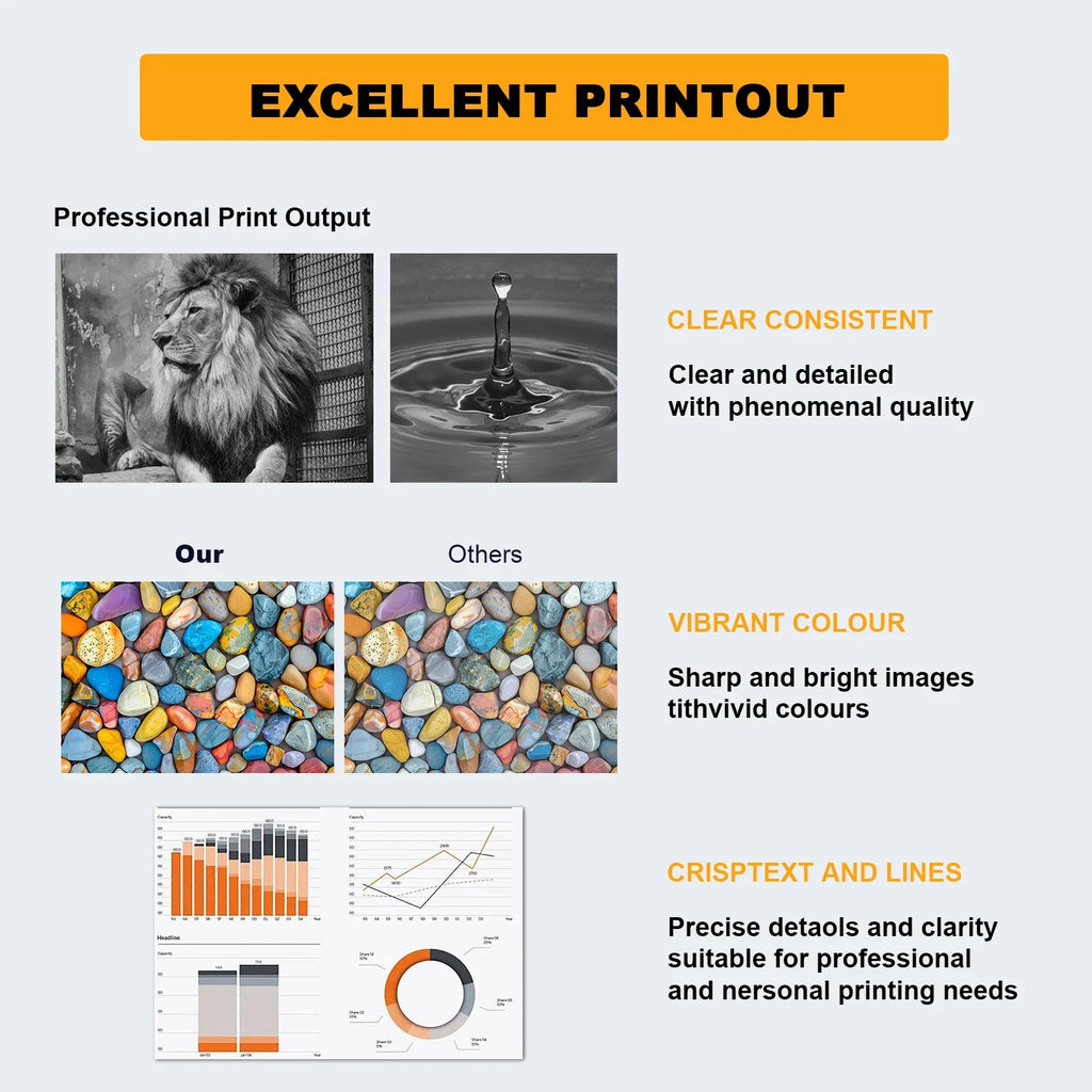 EP 104 Ink Compatible Ink 104 for Epson ET-2710 ET-2720 ET-4700 ET-2821 ET-2825 Printer