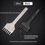 WUTA 1pc 3/4/5/6mm Leather Chisel Tool Diamond Pricking Iron Basic Hole Punch Stitching Leather Craft Tools