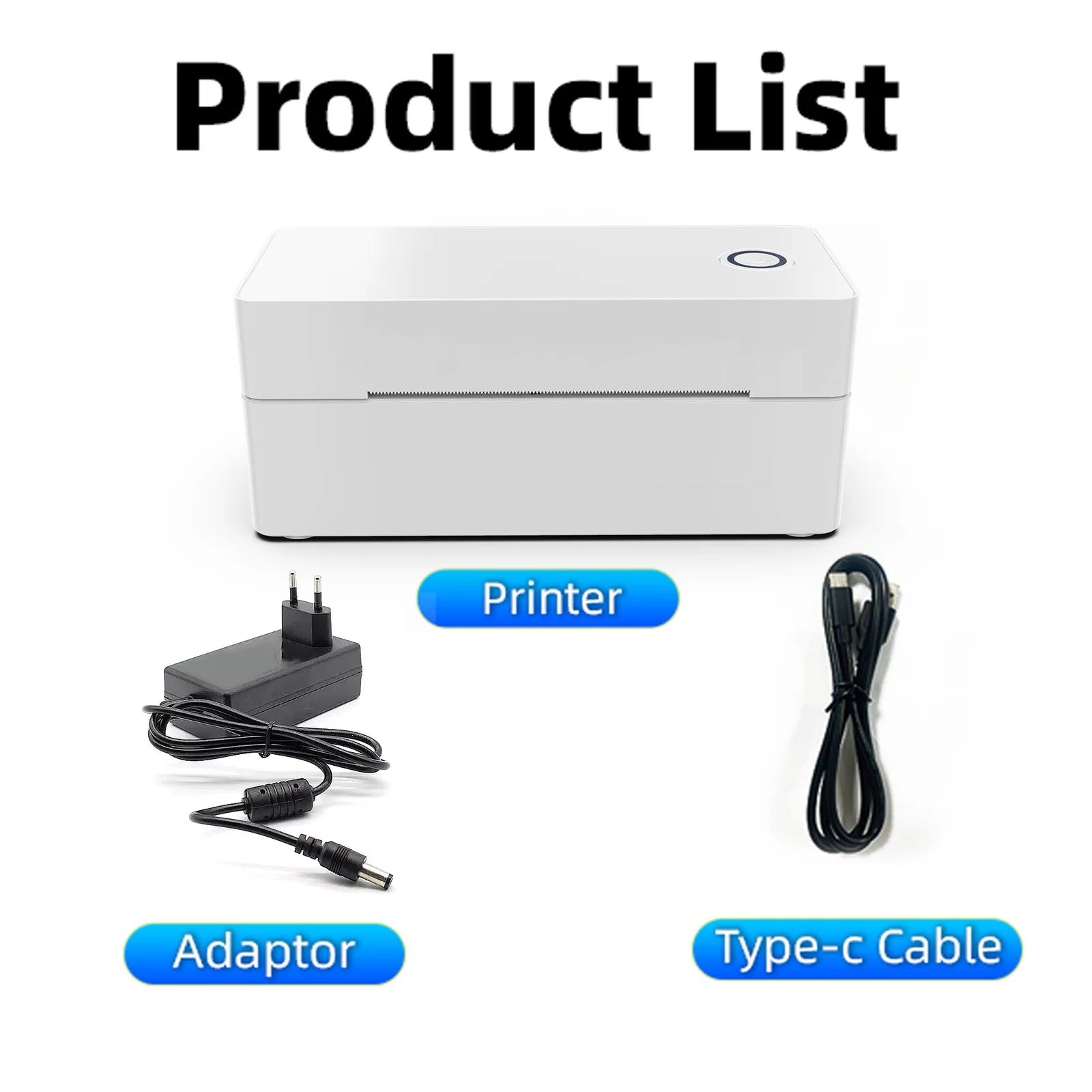 4X6 Thermal Label Printer Bluetooth Wireless Shipping Compatible With iPhone Android Mac Window - Shipping Label Printer