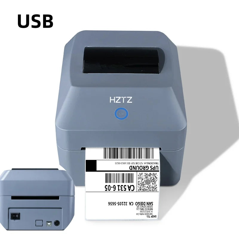 Thermal Printer4×6 Shipping Label Printer For Small Businesses,Desktop Thrmal Label Printers For Shipping Package