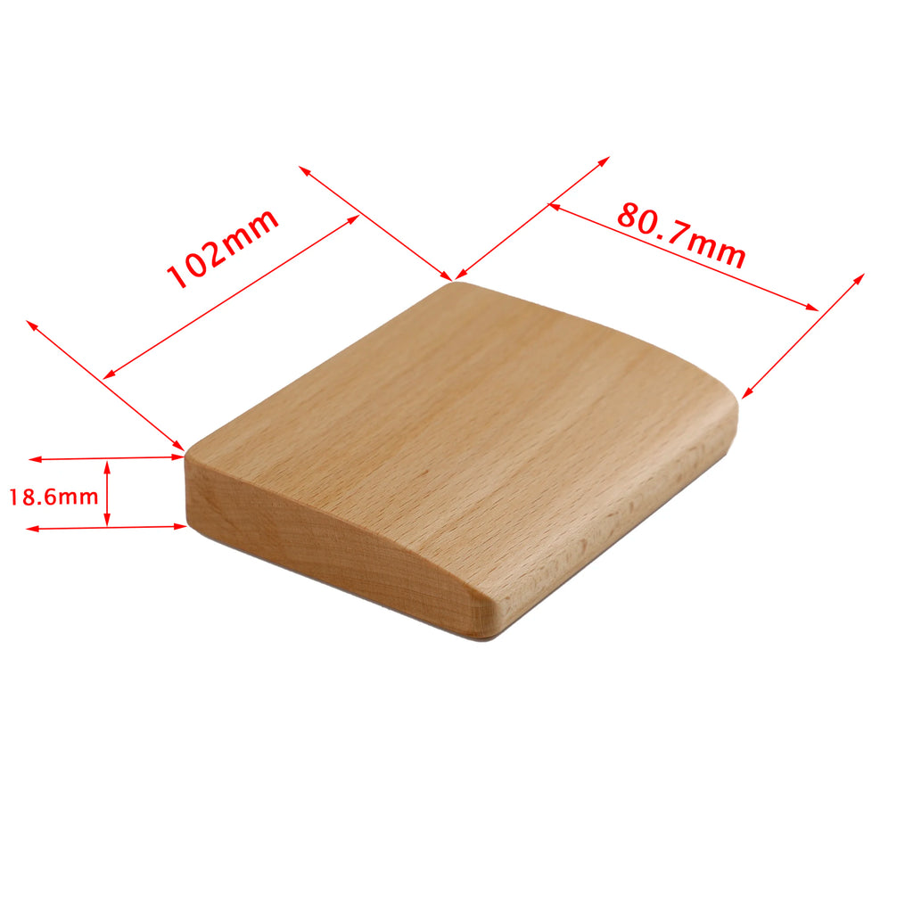 Mini Wood Wrist Rest Portable Movable Solid Wooden Walnut Beech For Most Mechanical Keyboard Numpad Sp64 Split Keyboard