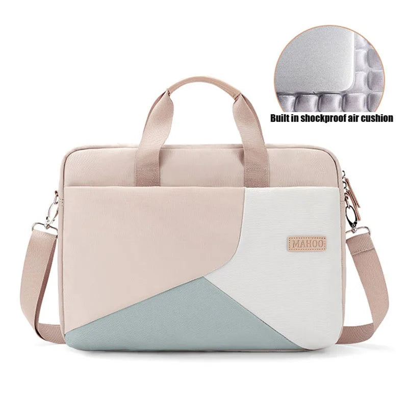 Xnyocn Laptop Sleeve Bag 15.6 inch Durable Briefcase Handle Bag Notebook Computer Protective Case For HP Dell Macbook Ultrabook