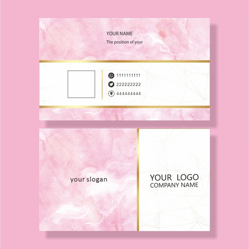 Custom Cards Thank You Cards Custom Business Card Personalized Logo Packaging For Small Business Wedding invitation Postcards