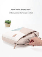 Xnyocn Laptop Sleeve Bag 15.6 inch Durable Briefcase Handle Bag Notebook Computer Protective Case For HP Dell Macbook Ultrabook