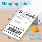 4x6Inch Shipping Labels For Thermal Shipping Label Printer 100/500PCS 100x150mm Thermal Label Paper For Business Express Waybill