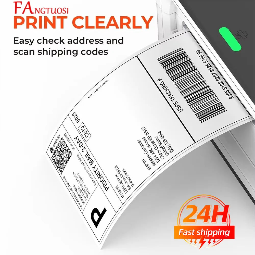 4x6Inch Shipping Labels For Thermal Shipping Label Printer 100/500PCS 100x150mm Thermal Label Paper For Business Express Waybill