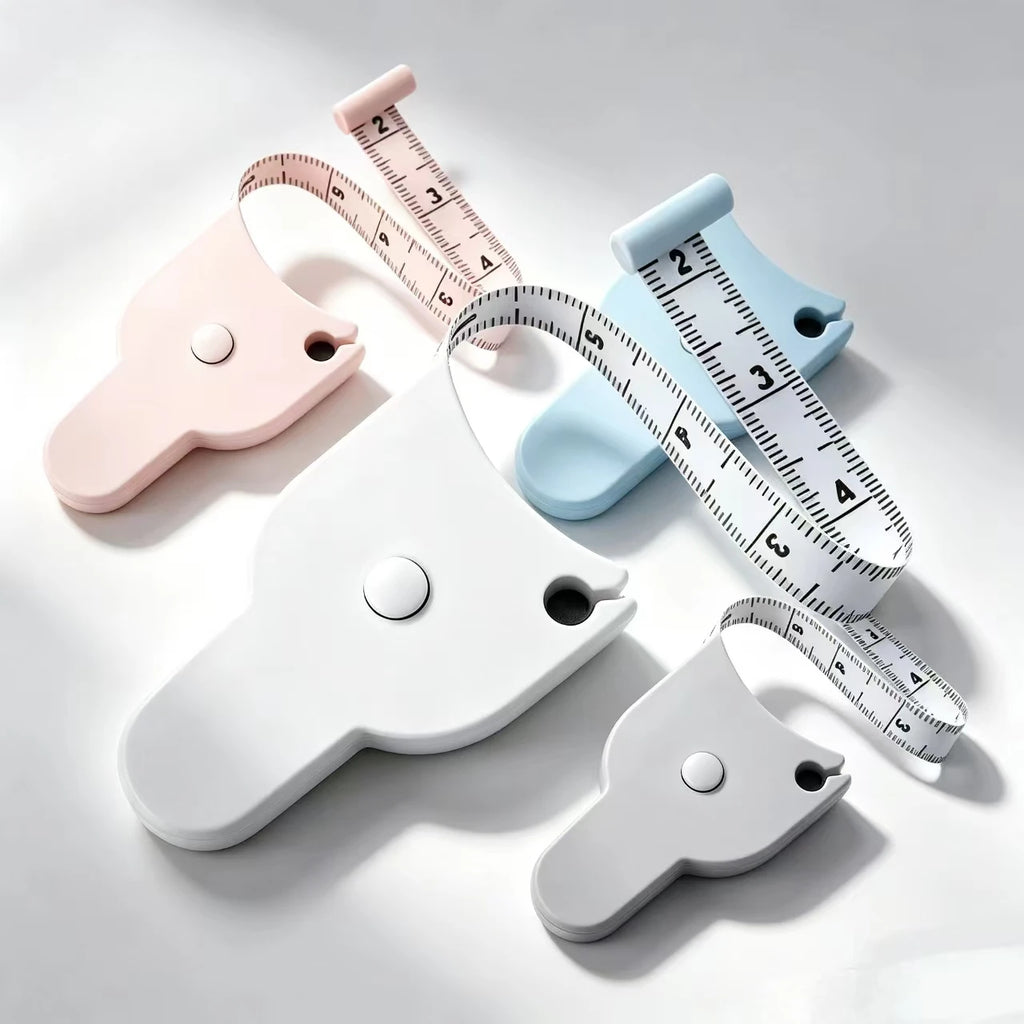 Perfect Body Tape Measure - 80 Inch Automatic Telescopic Tape Measure - Retractable Measuring Tape for Body: Waist, Hip, Bust, Arms, and More (White - 80 inch)