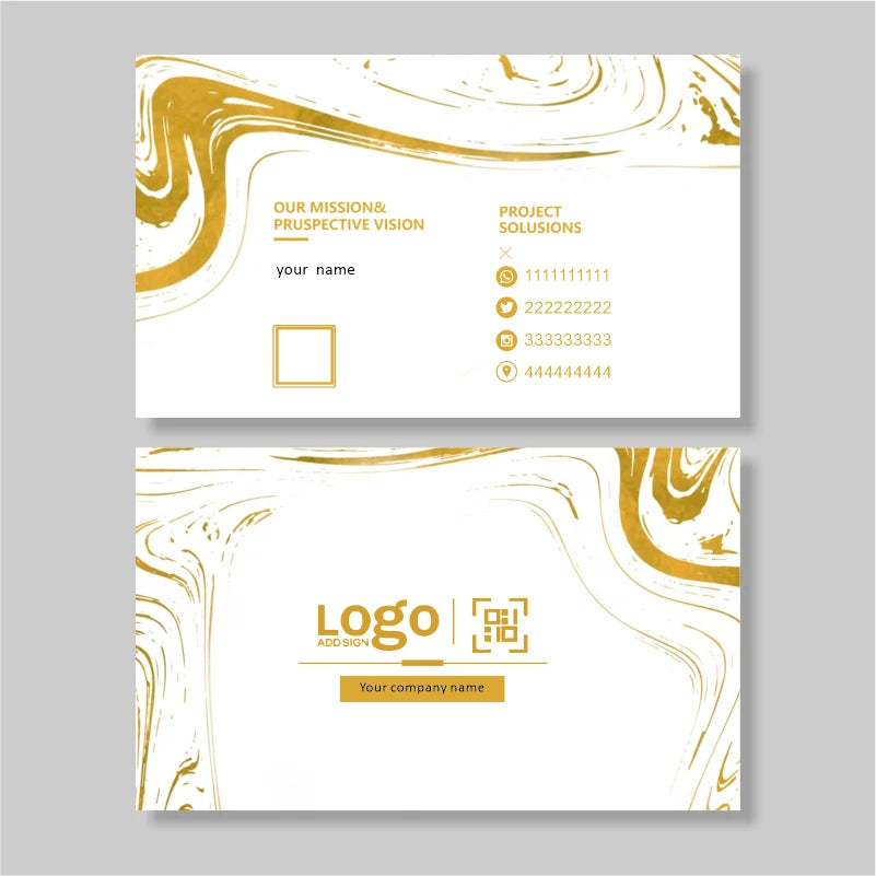 Custom Cards Thank You Cards Custom Business Card Personalized Logo Packaging For Small Business Wedding invitation Postcards