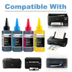 Universal Dye Ink Refill Kit Compatible Ink for Canon HP Brother Epson Inkjet Printers and Ink Tank Printers.