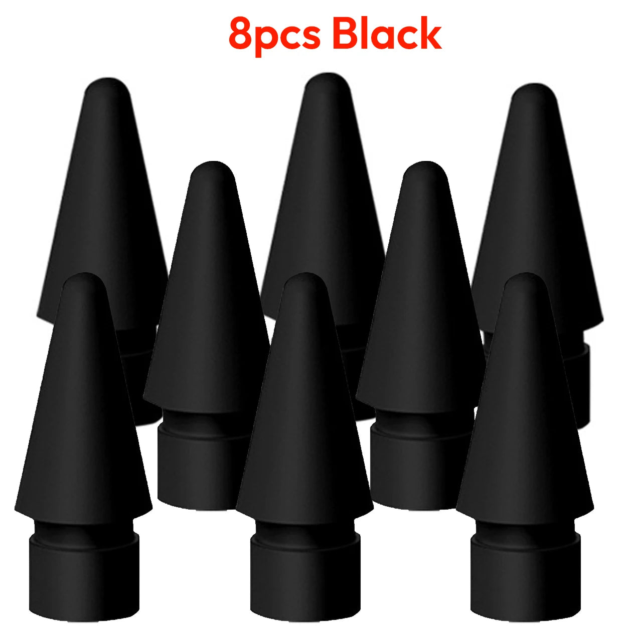 Replacement Tips for Apple Pencil 1st/2nd Gen IPencil Nibs No Wear Out Upgraded for iPad Pro Pencil 2/1 Gen 애플펜슬 펜촉