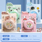 2Meter/79Inch Cartoon Mini Retractable Tape Measure, Self-Lock Double Scale Soft Ruler for Sewing, Body, Craft & Home Office
