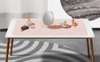 Desk Mat Waterproof PVC Mouse Pad Leather Desk Protective Cover Pink Large Computer Girls Laptop Non-slip Gaming Keyboard Mats