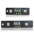 MAKLE 100mm 150mm 200mm digital protractor Angle Finder inclinometer electronic level magnetic bottom Level bubble angle tool