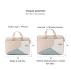 Xnyocn Laptop Sleeve Bag 15.6 inch Durable Briefcase Handle Bag Notebook Computer Protective Case For HP Dell Macbook Ultrabook