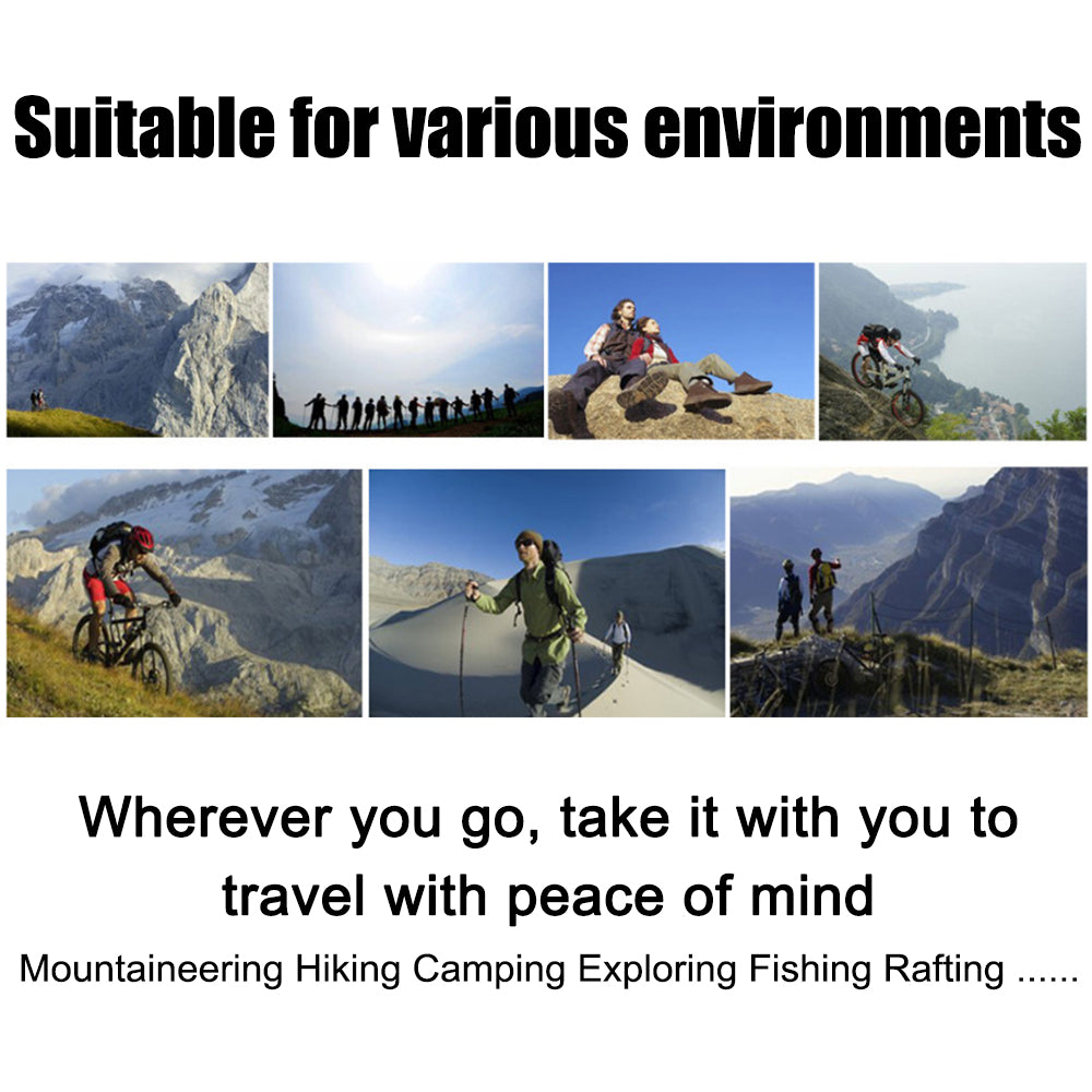 Compass Map Scale Ruler Multifunctional Survival Guiding Tool Folding Drawing waterproof for Outdoor Hiking Camping Survival
