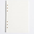 Diary 2025 Classic 6 Holes Binder Notebook Inner Paper Core/refilling Inner Papers:line,grid,dots,list,daily Weekly Monthly Plan