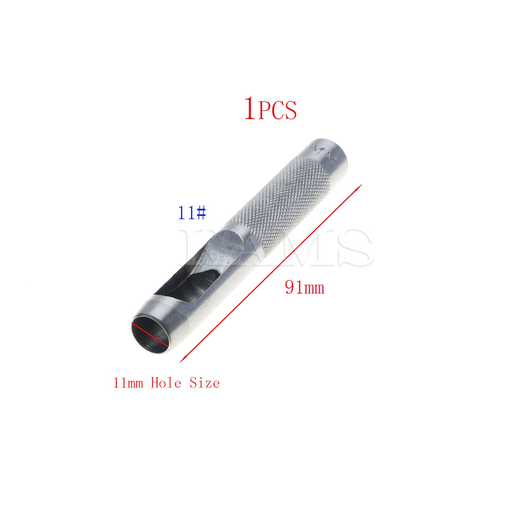 25 Size Pick Leather Tools Leather Punch Leathercraft Hole Craft Set Hollow Puncher Belt Punch 1.0mm-25mm for Clothing Canvas