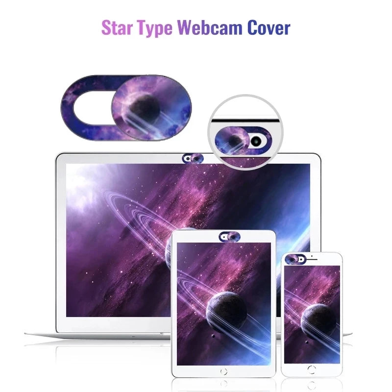 Webcam Cover Laptop Web Camera Cover Cell Phone Lens Shutter Slider Universal Phone Antispy Sticker For Iphone Samsung Macbook
