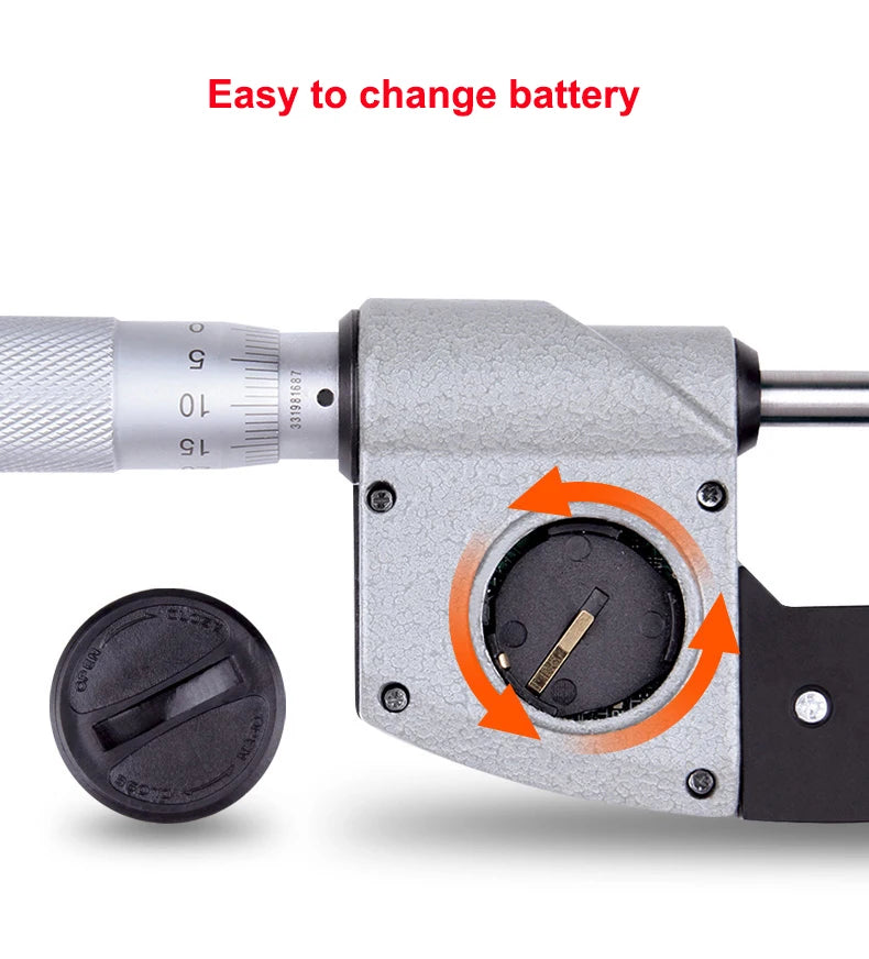 High Quality 0-25mm Micron Digital Outside Micrometer Electronic Micrometer Gauge 0.001 mm Digital Tools Caliper