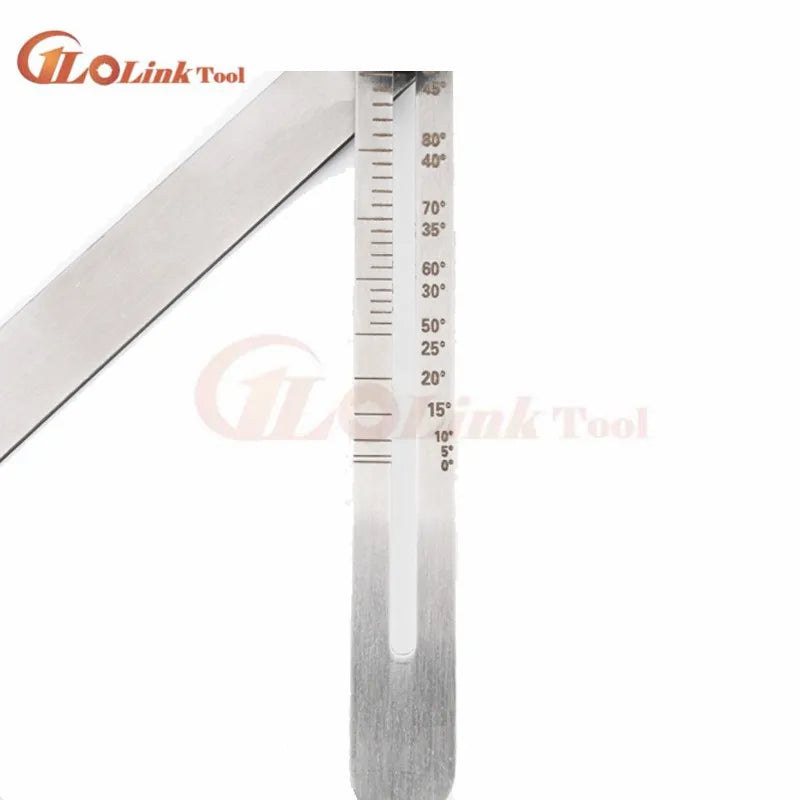 DIY Multi-angle Corner Angle Finder Aluminum Protractor Tile Wood Ruler Woodworking Model Craft Angle