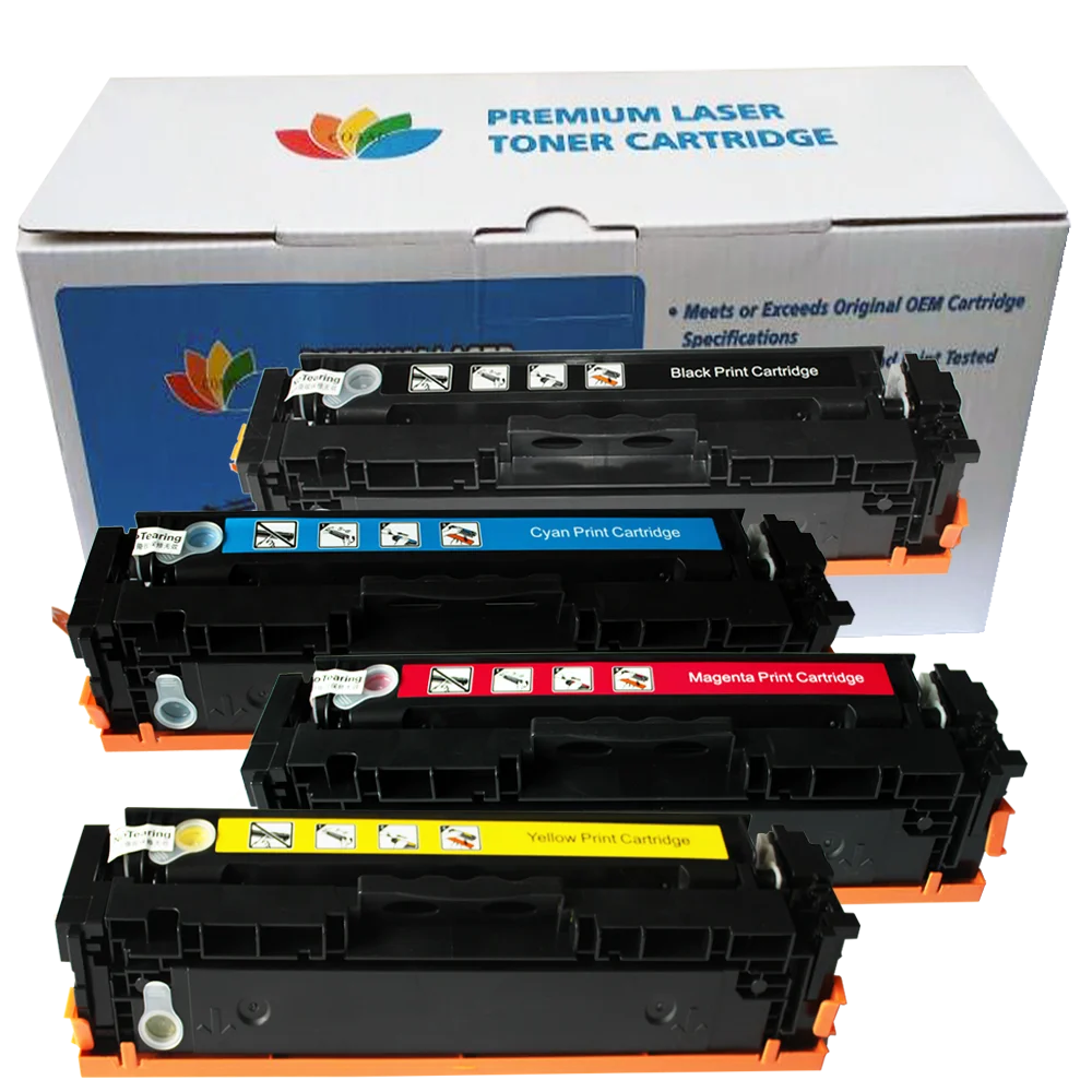 Compatible Toner Cartridge for HP 216A 215A M155a M155nw & MFP M182n M182nw M183 M183fw W2410A W2411A W2412A W2413A Without Chip