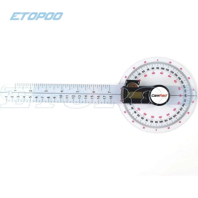 300mm Digital Orthopedic Protractor Angle Finder Meter 12inch Goniometer Electronic Body Goniometer Medical Ruler