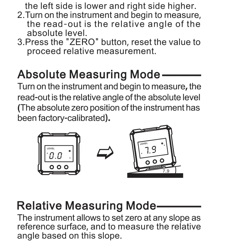 ETOPOO Digital Electronic Level Digital Angle Fnder 4*90 ° Magnetic Inclinometer Protractor Precision Level Box for Woodworking