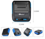 Milestone 80mm 2inch Wireless Bluetooth Thermal  Receipt Printer Receipt Label Maker Portable Sticker Label Printer Portable