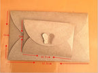 10pcs /pack Bigger Mini Small 17.5x11CM /10.5x7CM Size Kraft Paper Envelopes Vintage Butterfly Gift Card Envelope