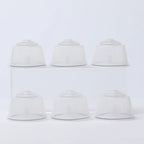 6Pcs Fit  Dolce Gusto Coffee Capsule Reusable Coffee Pod  For Nescafe Dolce Gusto With Spoon Brush Kitchen Accessories