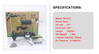 Meite ZN-12S Pneumatic Auto-fed Tack Nailler Sofa Stapler Furniture Decoration Nailler  ForTack Cap Diameter 10.5mm To 11.5mm