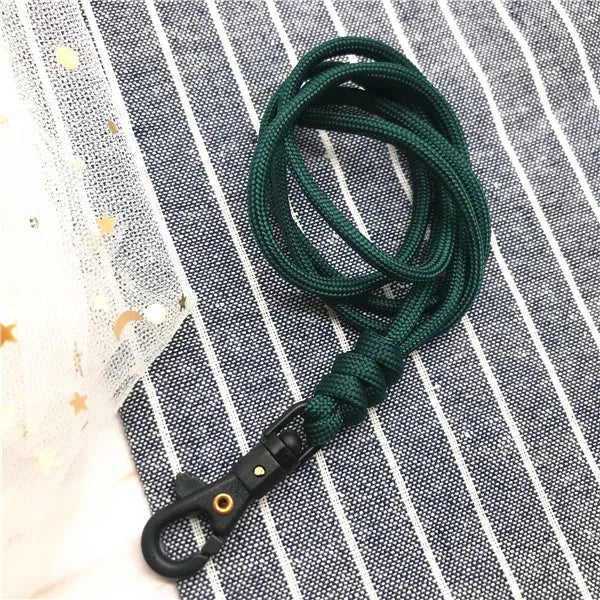 1PCS Outdoor Rock Climbing Hanging Neck Rope Lanyard For Phone Camera USB Holder ID Pass Card Name Badge Holder Keychain