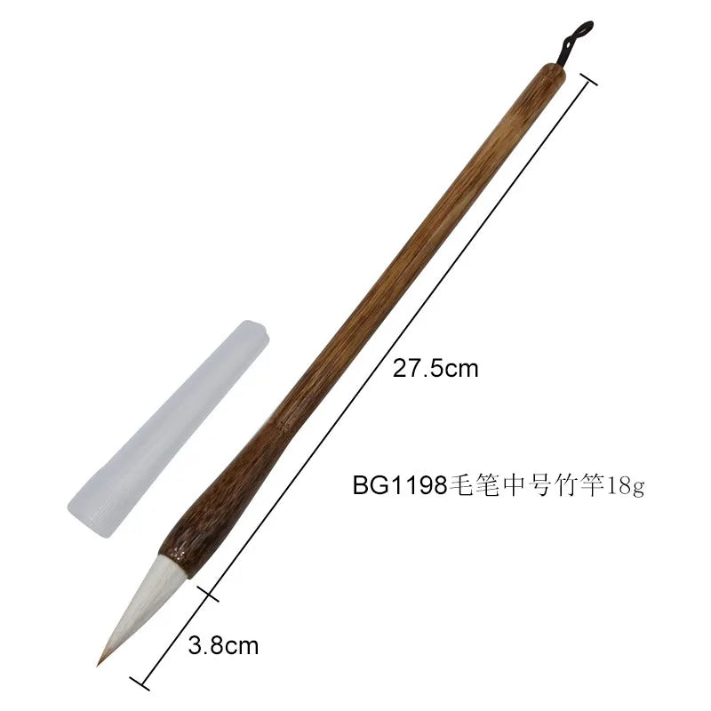 1 Pcs Wolf Hair Calligraphy Brush Chinese Writing Brush Paint Brush Artist Drawing Watercolor Painting Brushes School Supplies