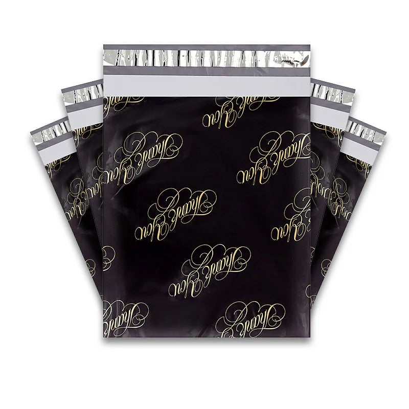 10Pcs 10"x13" Thank You Poly Mailer Envelope, Mailing Shipping Bags with Self Seal Strip Plastic Custom Mailing & Shipping Bags