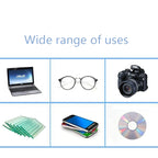 10pcs/lots High Quality Chamois Glasses Cleaner Microfiber Cleaning Cloth For Lens Phone Screen Cleaning Wipes