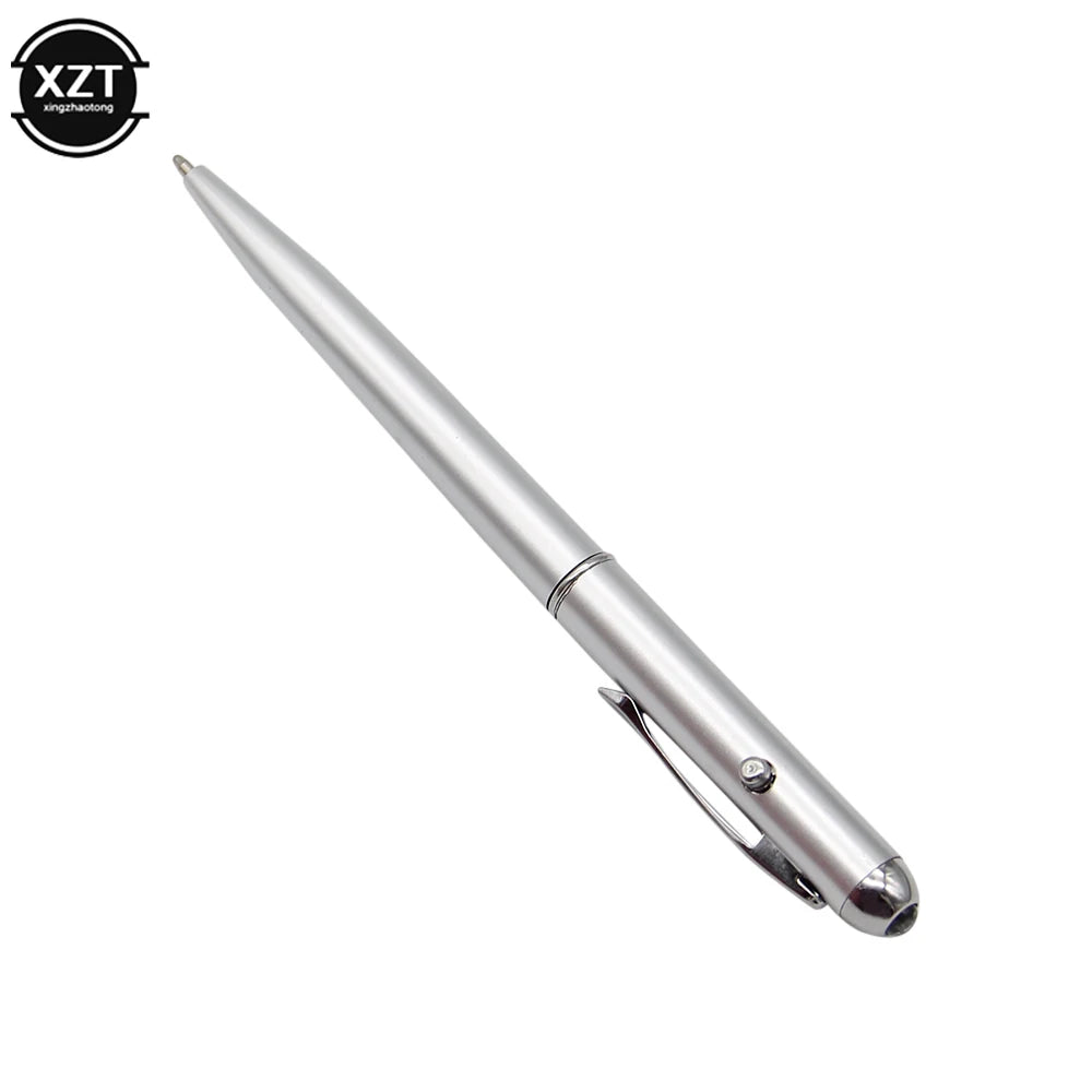 Invisible Ink Pen With UV Light Hidden Handwriting Novelty Ballpoint Pens Office School Supplies Magic Secret Ballpoint Pen