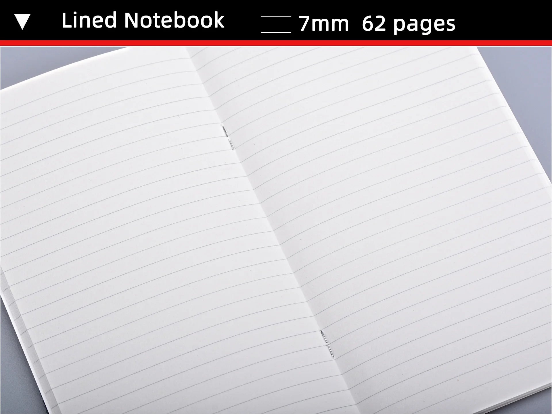 Replace Notebooks DIY Journal Inner Paper Books 4 Sizes 64 Pages Blank/ Graph/ Ruled/ Dot Diary School Office Student Stationery