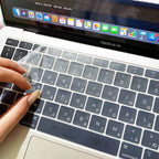 Keyboard Cover for Macbook Air 13 15 Pro 14 16 Touch Bar ID Silicone Protector Skin EU A3113 A3112 A3240 A2337 A3401 M1 M2 M3 M4