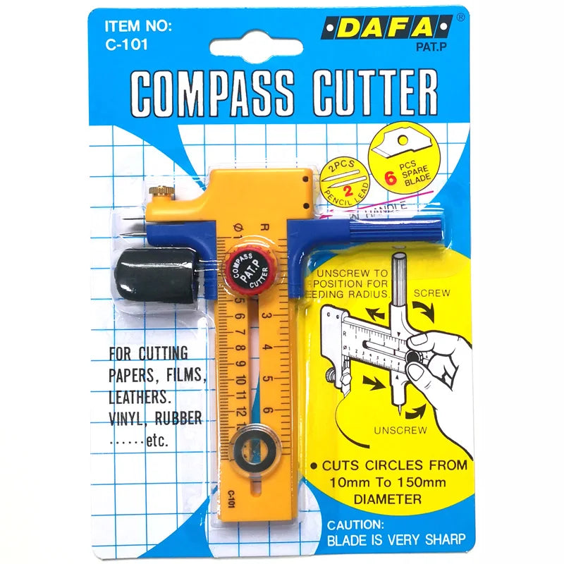 The circular cutter can adjust the button of the DIY circular paperboard cutting tool badge to make the circular cutter