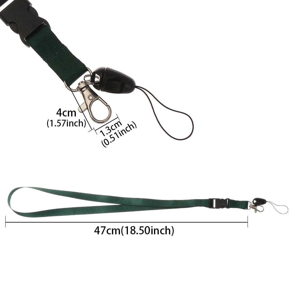 Fashion Personality Mobile Phone Lanyard Neck Hanging Lanyards for Keys ID Card Employee Card Badge Holder ID Card lanyard