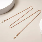 Fashion Reading Glasses Chain for Women Metal Sunglasses Cords Eyeglass Lanyard Hold Straps Eyewear Retainer