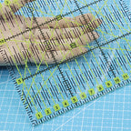 DIY Sewing Patchwork Tool Square Patchwork Ruler Sewing Ruler Clothing Cutting Anti-Skid Function Ruler Sewing Tool