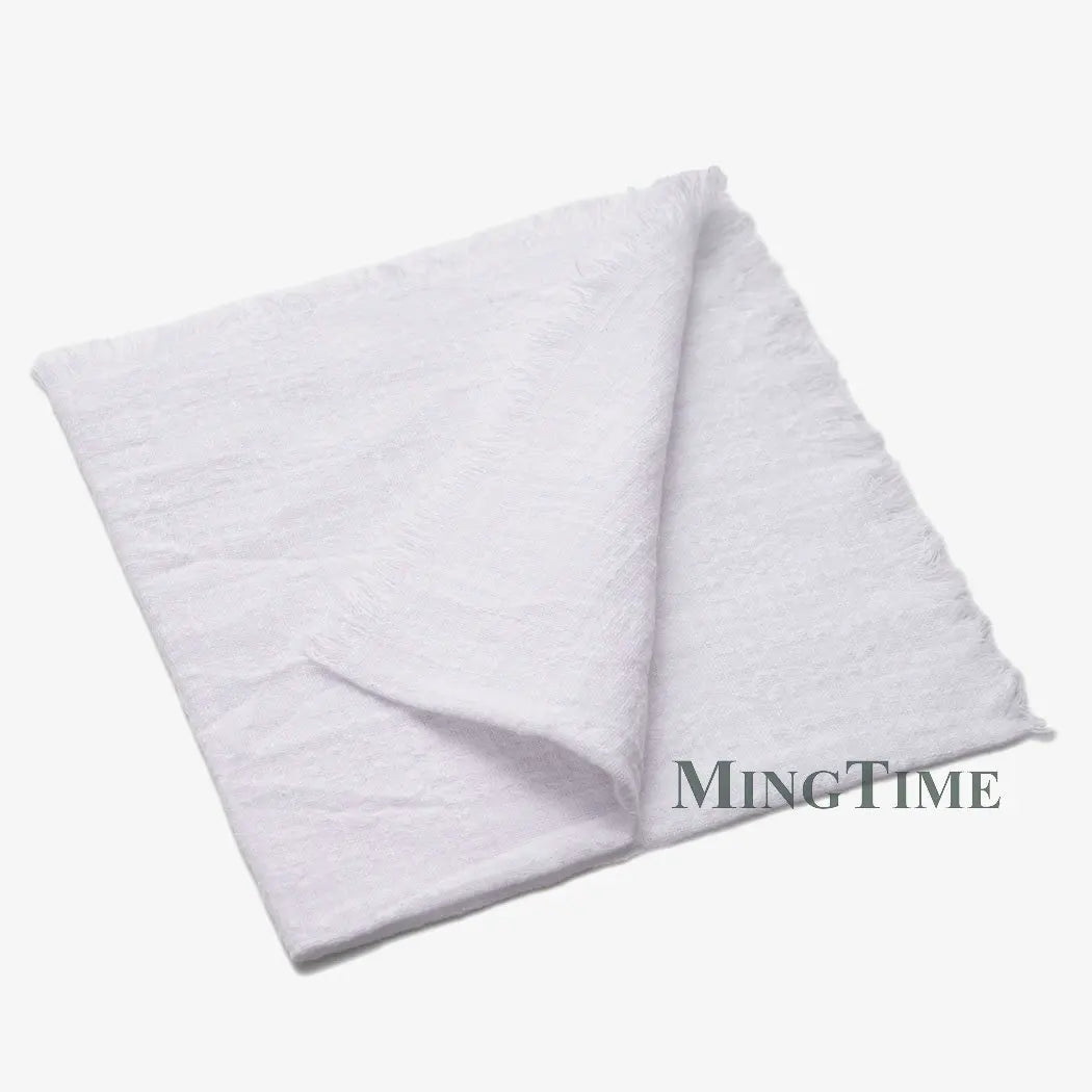Napkin Cotton Cloth 41*41cm Rustic Gauze Hanky Tea Towel Dining Place Mats Wedding Supplies Linen Home Table Decor
