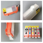 Refillable Ink Cartridge With ARC Chip PGI-520 CLI-521 Cartridge For Canon IP3600 IP4600 MP540 MP550 MP560 MP620 MP640 Printer