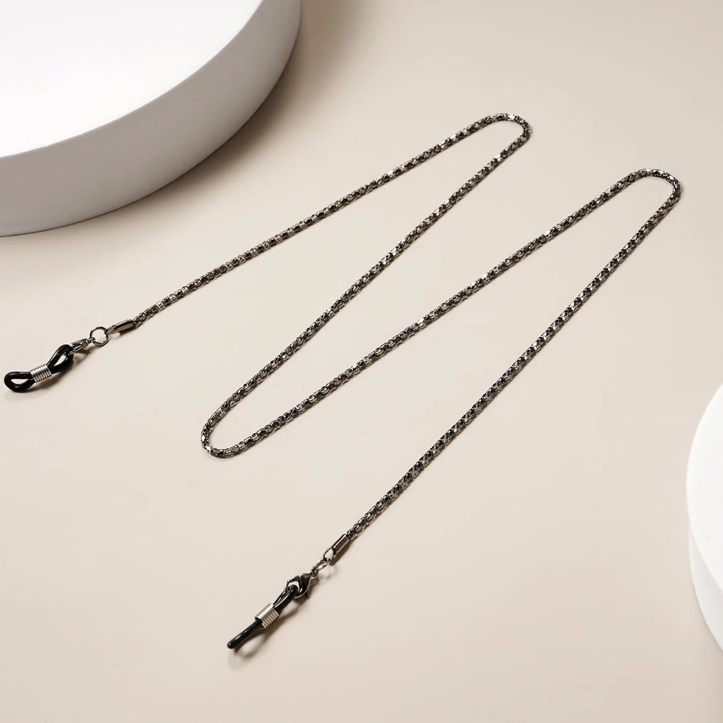 Fashion Reading Glasses Chain for Women Metal Sunglasses Cords Eyeglass Lanyard Hold Straps Eyewear Retainer
