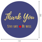 100-500pcs Laser Thank You Stickers for Small Business Holographic Silver Adhesive Labels for Bags Boxes Envelope Mail GIft