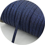 5yards/Lot 6mm Glitter Elastic Ribbon Sewing Elastic Band Fiat Rubber Band For Waist Band Stretch Rope DIY Mask Lanyard