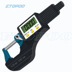 High Quality 0-25mm Micron Digital Outside Micrometer Electronic Micrometer Gauge 0.001 mm Digital Tools Caliper